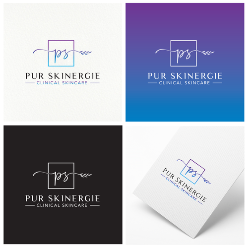 Simple, colorful, modern-ish logo for clinical acne/anti-products. Design by alt_designs