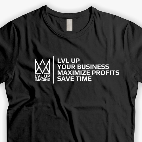 コンペ「New Shirt Design for LVL Up Imaging」のデザイン by H A N Aさん 