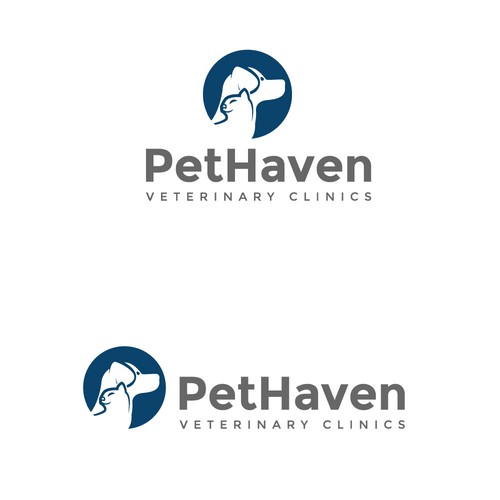 PetHaven Veterinary Clinics Logo Contest Design by AnamuArt