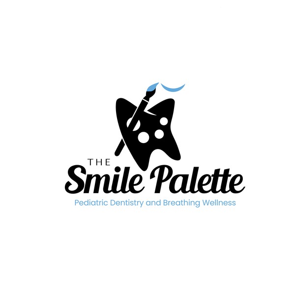 Playful logo for pediatric dentistry