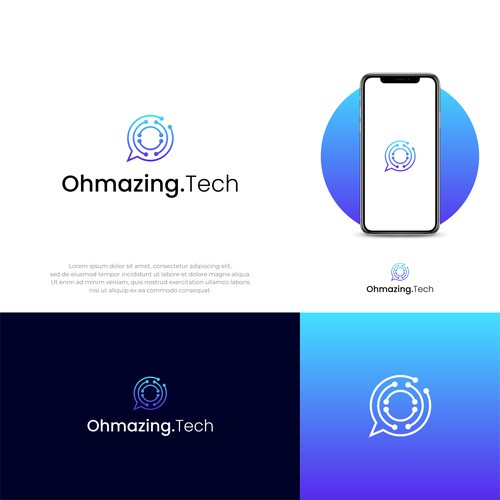 Design an Ohmazing Logo for a Technology Consulting Company. (Rebranding from hazeytech.com) Design by Yoan Maulana