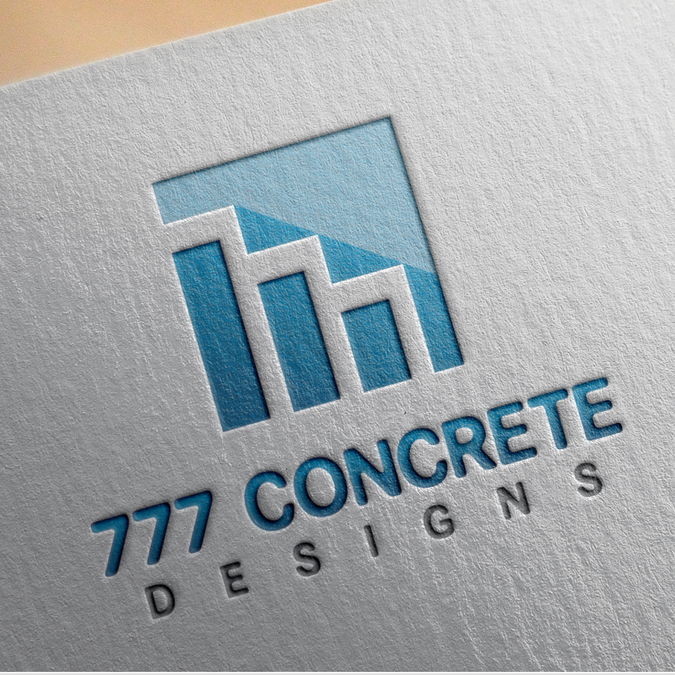 Design a strong , modern logo for a concrete company specializing in