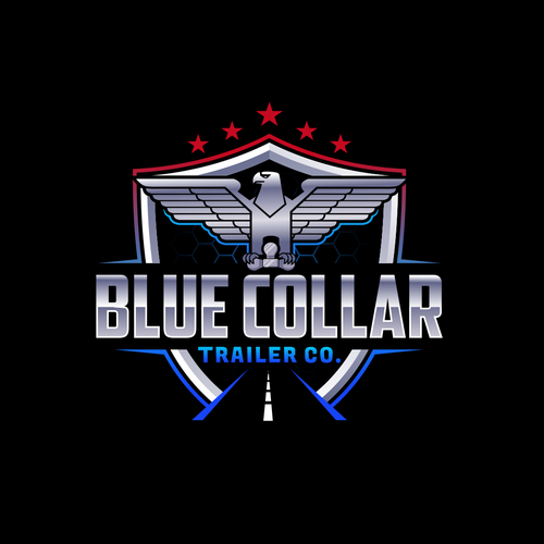 We need a BOLD logo for our Blue Collar Company Design by Monkey_Zen