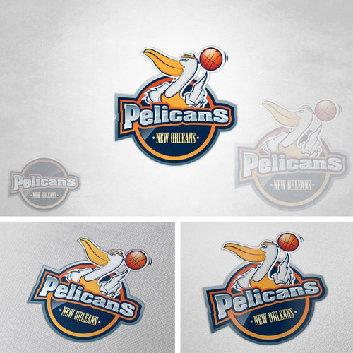 Design di 99designs community contest: Help brand the New Orleans Pelicans!! di Angeleta