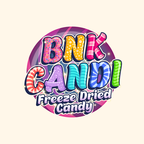 Design a colorful candy logo for our candy company Diseño de EsrasStudio