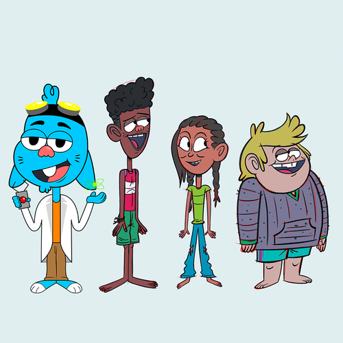 Character design for animated series Design von Torin.