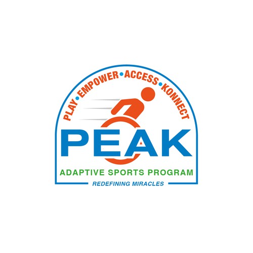 Adaptive Sports Logo for Nonprofit Disability Program Design by PROMD.™