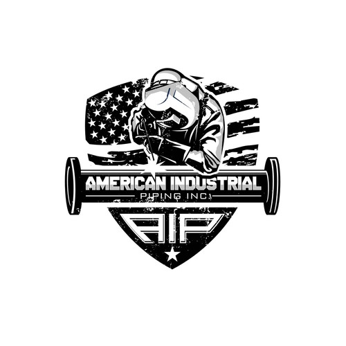 Badass logo for welding/pipefitting company Design by CrimaDezignz®