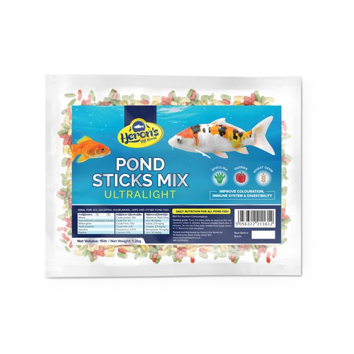 Designs | Design a label for premium pond sticks | Product label contest