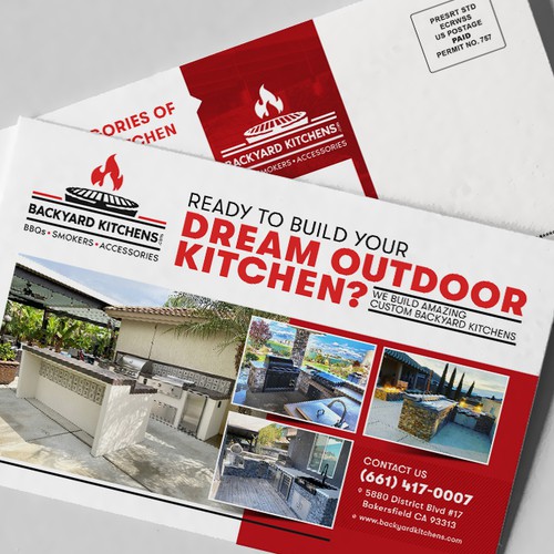 Postcard Creation for BBQ builder Design réalisé par Y&B