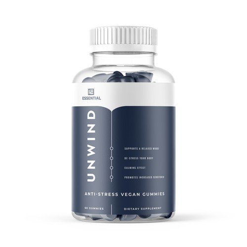 Trendy Supplement Brand Label Design Design por Randys