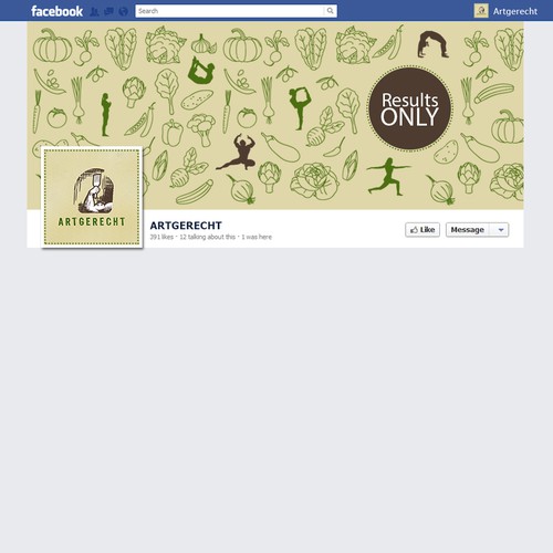 Facebook cover contest entry by JudzDesign