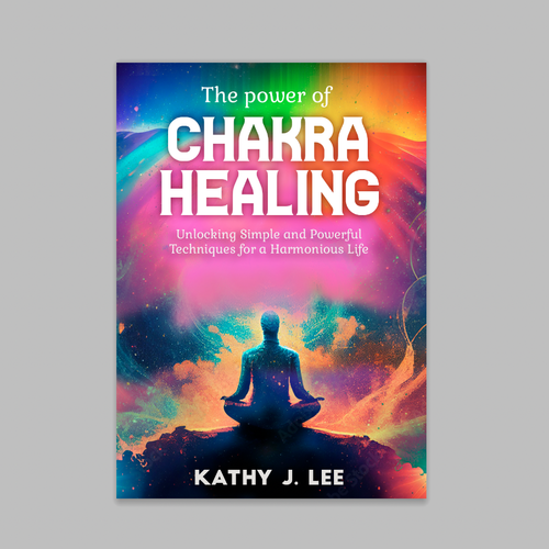 🔥🔥-=  UNIQUE CHAKRA HEALING KDP Ebook Cover =- 🔥🔥 Design by marta_brk