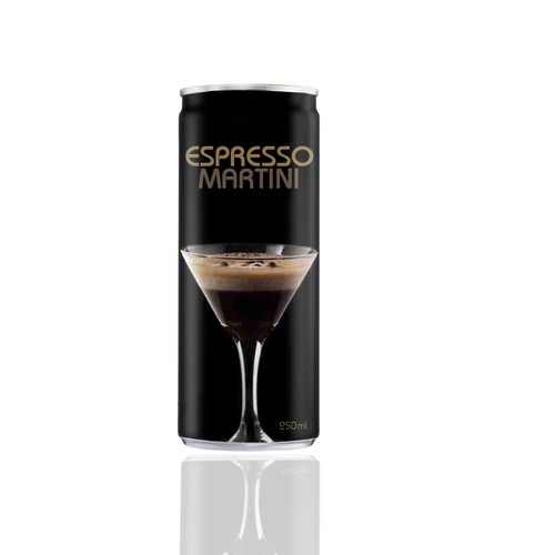 Logo / Product Design for new Espresso Martini beverage Design by leopink