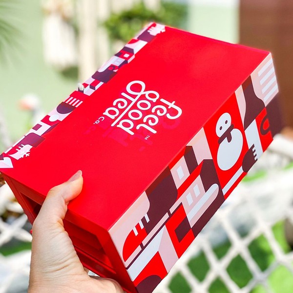 Feel Good Tea Co. Holiday Pack Design