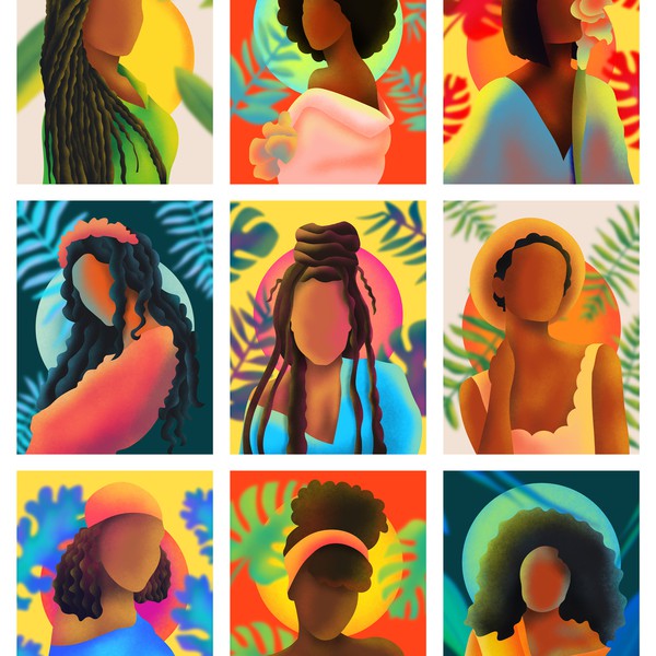 Illustrations for a wall calendar