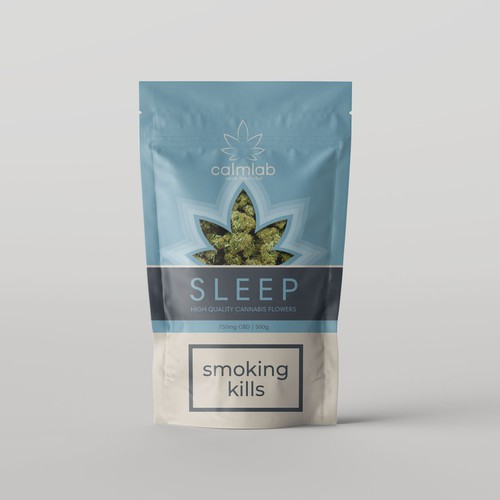 packaging for CBD flowers Design by EffieK