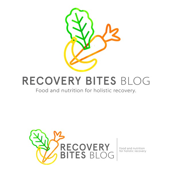Design by Damien_M titled "Logo design for a fun health based blog"