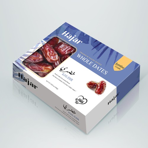 Dates Fruit Packaging Design Design by mr adii