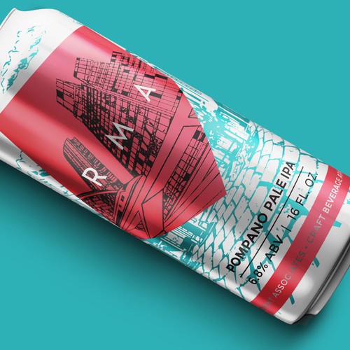 Design a branded beer can label to be given to city officials at conferences デザイン by Aleksey Osh