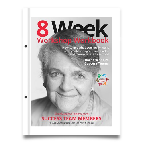 Workbook front cover for adults with big dreams - make me smile Design by ugurmamuk