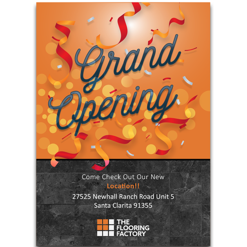 Grand Opening Flyer Design por AbhisheCreatives