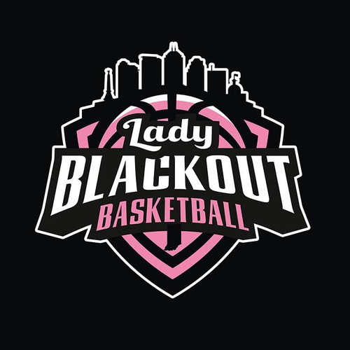 Creative Girls Youth Basketball Team Logo Design von BOLT DESIGN