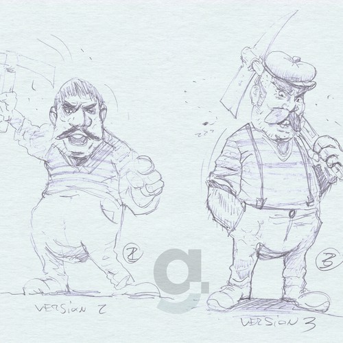 Create a capturing game character! Design by artgian