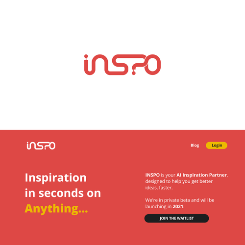 Design an inspiring logo for a platform that's designed to inspire! Design by JEEiEE