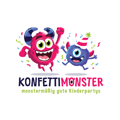 we need a fun logo for a kids party company Design by Rock N Draw