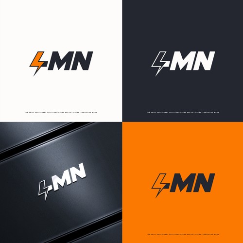 A catching simple logo to be remembered. No linesmen stuff just a simple catching 4MN Design by NouNouArt