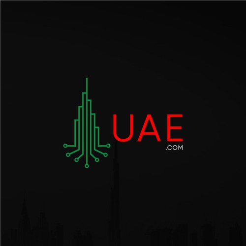 Design Very Creative Logo for UAE.COM Design réalisé par yukii