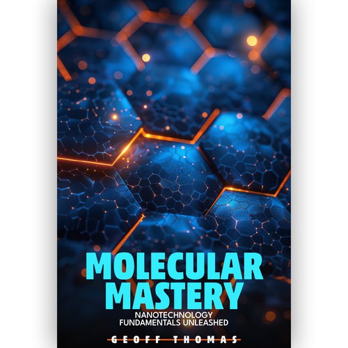 Create an eye-catching design for a first time author on the topic of nanotechnology. Design por RoundRectangles