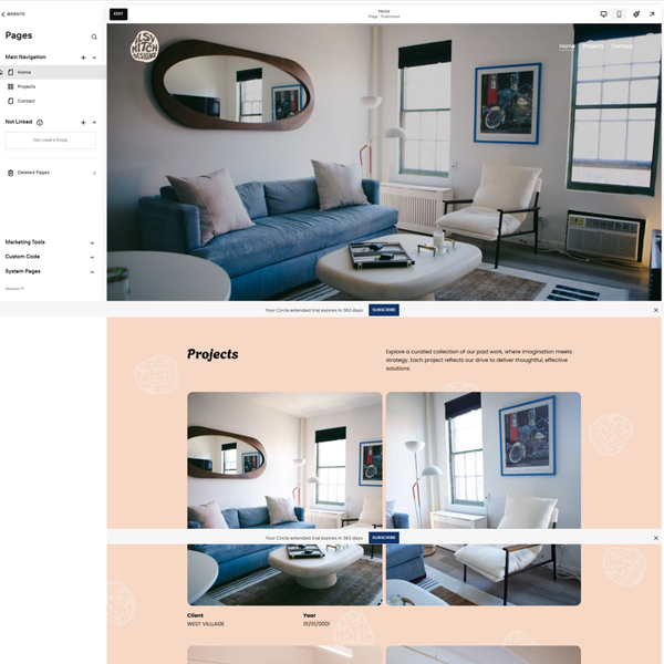 ilsy Mitch designs Website Design