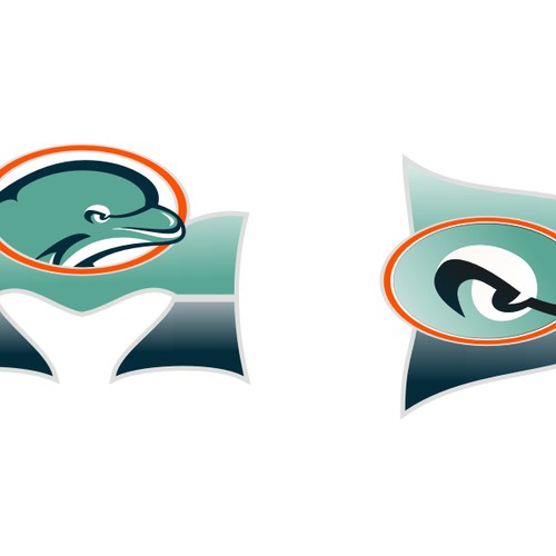 99designs community contest: Help the Miami Dolphins NFL team re-design its logo!-ontwerp door The Brandologist