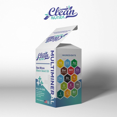 Design A Stunning Supplement Box for Best Selling Supplement Brand Design by Aliver_