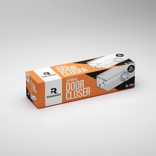 Design a Modern Packaging Design for Hardware Company (Door Closer) Design by Dem Ro