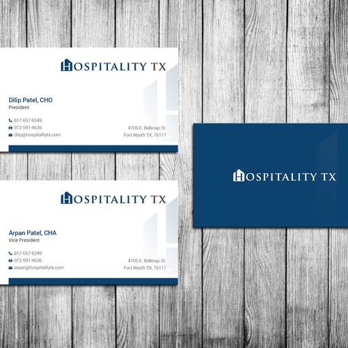 Design Business Card for a Hotel Development Company! Design by Florin Ralea