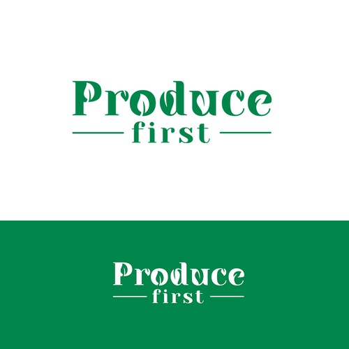 FRESH PRODUCE COMPANY LOGO Design by Alfa Design.