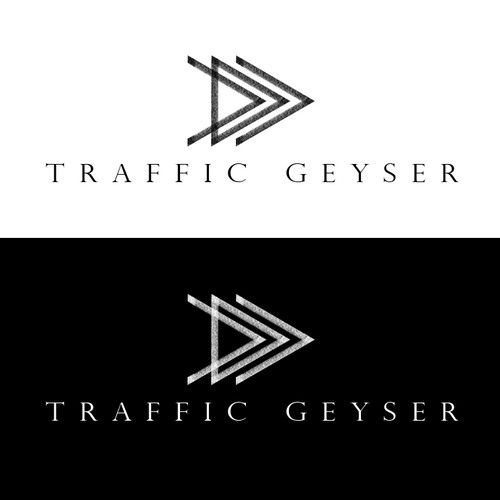 Design di T-R-A-F-F-I-C   g-e-y-s-e-r  Logo di Harap Tenang