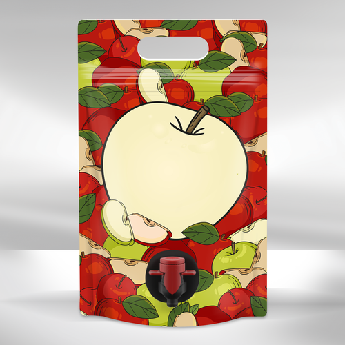 "Creation of a Universal Design for Juice Packaging (Stand-Up Pouch)" winning Product packaging