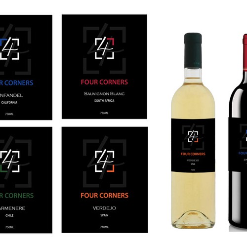 Wine Label Design for Global New Generation Brand Design by Greyling Designs