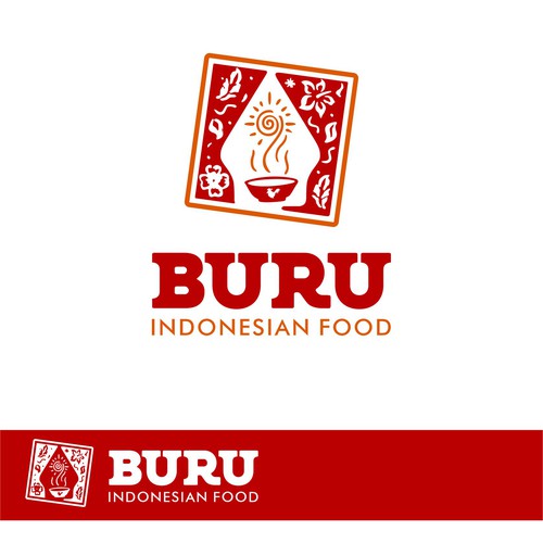 INDONESIAN  RESTAURANT   LOGO CREATIVITY Design by aeperi