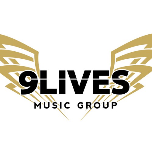 9 Lives Music Group Record Label LOGO Design by MarcG