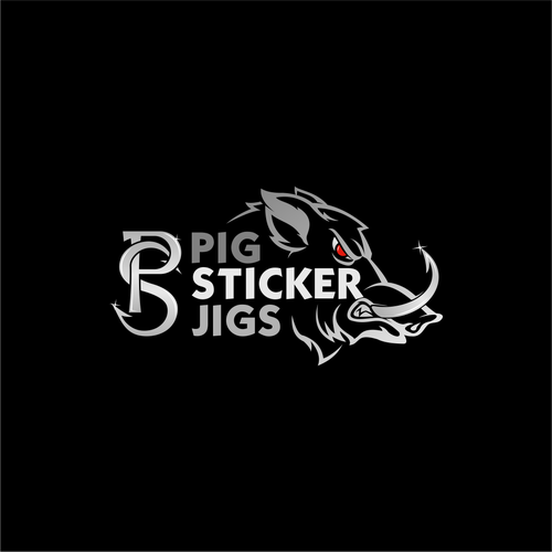 Pig Sticker Jigs/ Fishing Hooks for the Serious Angler. Design by via_oktav