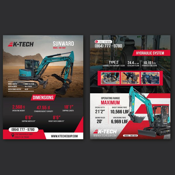 Heavy Machinery Flyer