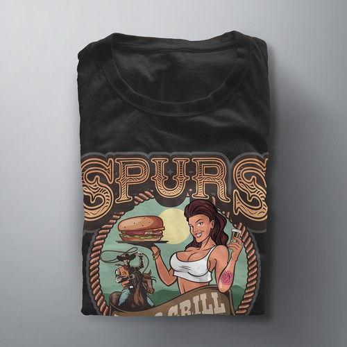 Design a country western logo for Alaskan Bar! Design by DORARPOL™