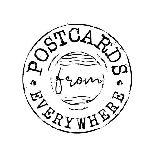Postcards from Everywhere Logo Design by Branka lvdl