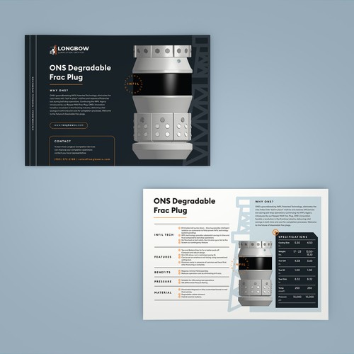 Product Data Sheet Modernization & Case Study Template Design by shoosh75
