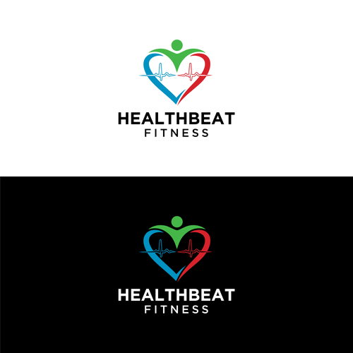 コンペ「Heart Health and Fitness Logo - A quick easy contest to recreate and tweak a design」のデザイン by FAS_creativeさん 